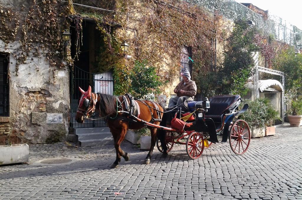 Hospitales Del Pellegrino - Trastevere ローマ エクステリア 写真